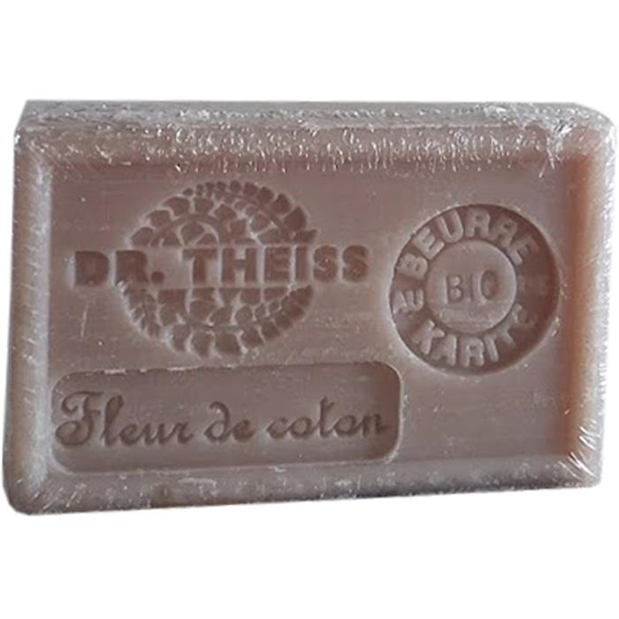 Marseille zeep sheaboter & katoenbloesem 125 g Marseille zeep sheaboter & katoenbloesem 125 g