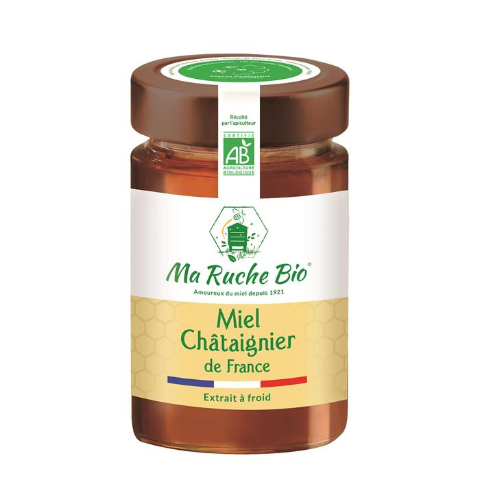 Miel chataigner de France bio* 250 g