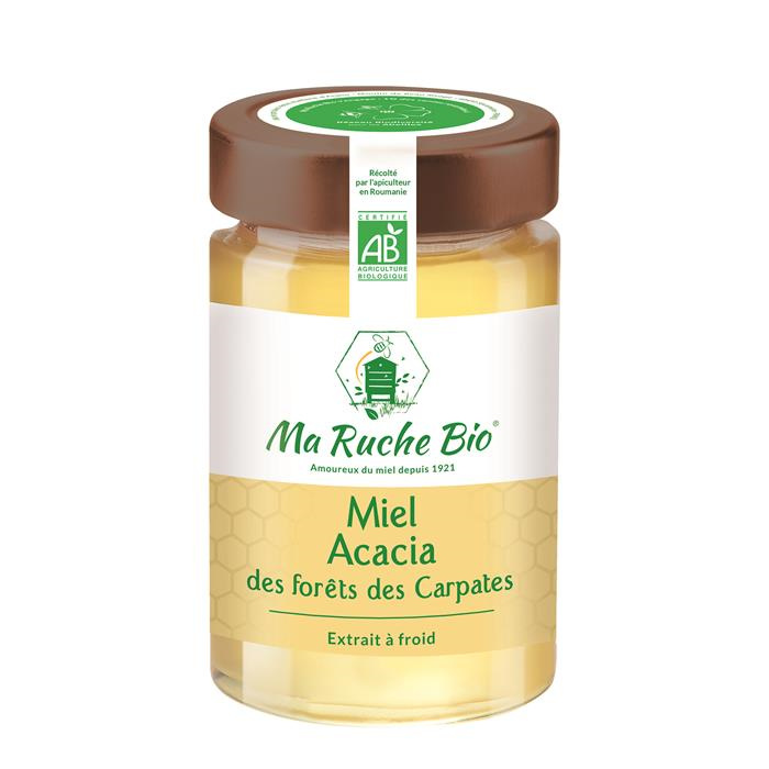 Miel d'Acacia des carpates bio* 250 g Miel d'Acacia des carpates bio* 250 g