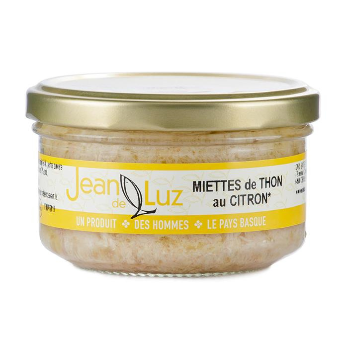 Miettes de thon germon au citron et à l'huile d'olive 85 g