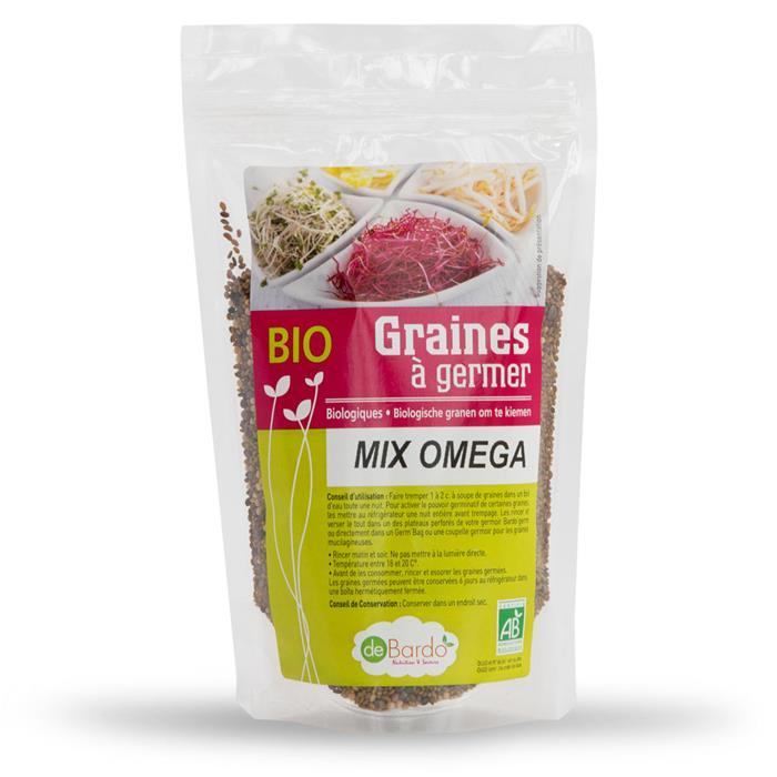 Mixte omega* (alfalfa, colza, moutarde, radis p.) 200 g Mixte omega* (alfalfa, colza, moutarde, radis p.) 200 g