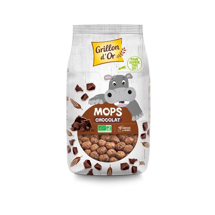 Mops chocolat Bio* 300 g Mops chocolat Bio* 300 g