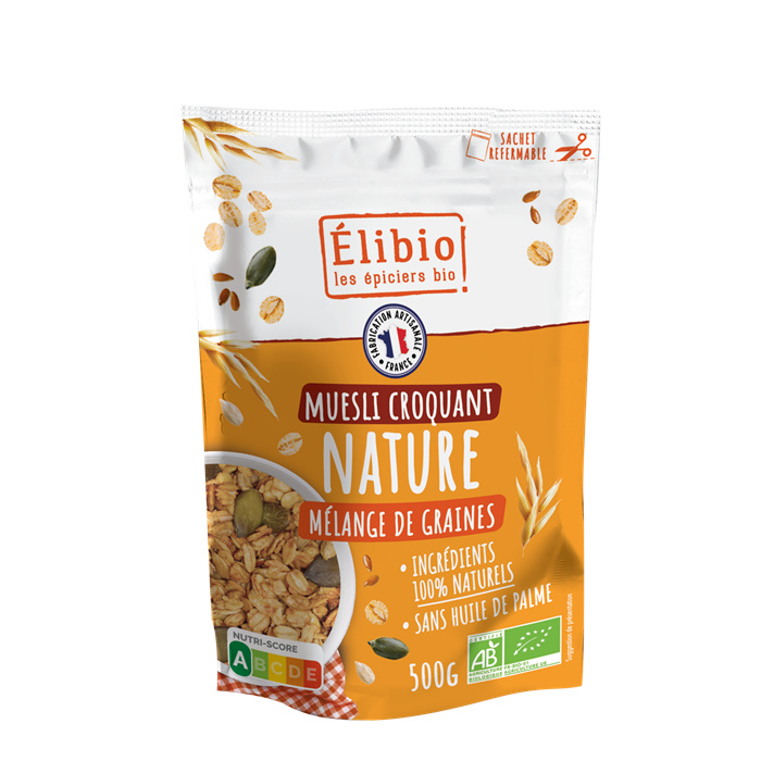 Muesli croquant nature 500 g Muesli croquant nature 500 g