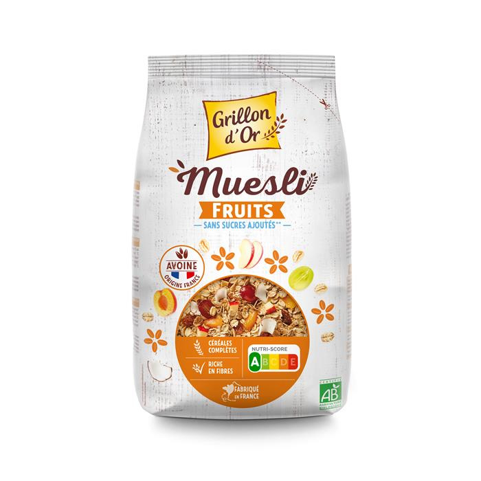 Muesli familial 26% fruits bio* 1 kg Muesli familial 26% fruits bio* 1 kg