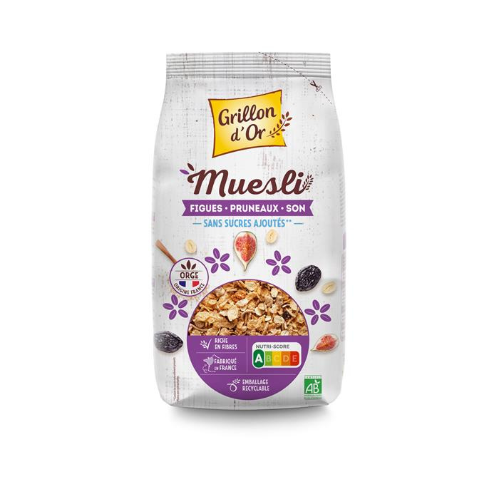 Muesli figue pruneau son bio* 500 g Muesli figue pruneau son bio* 500 g