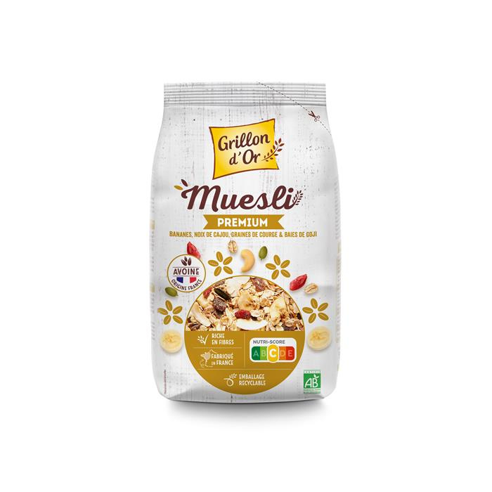 Muesli premium bio* 500 g Muesli premium bio* 500 g