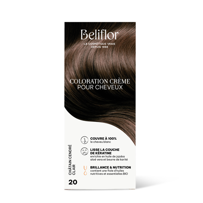 N°20 chatain cendre clair 135 ml N°20 chatain cendre clair 135 ml