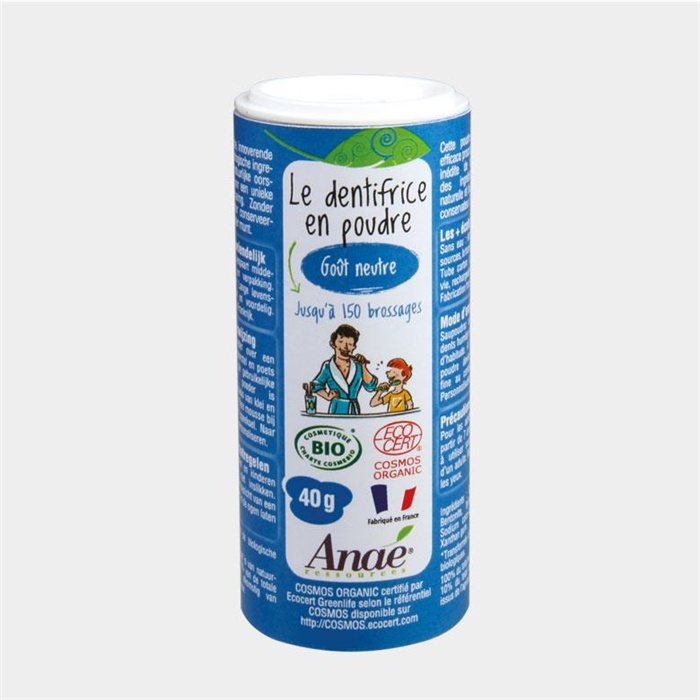 Neutraal tandpoeder 40 g Neutraal tandpoeder 40 g