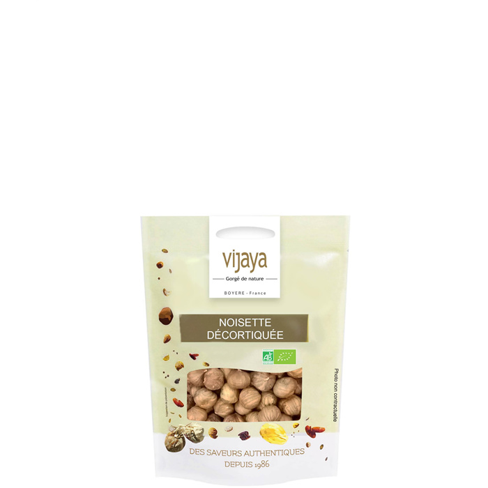 Noisettes décortiquées bio* 250 g Noisettes décortiquées bio* 250 g