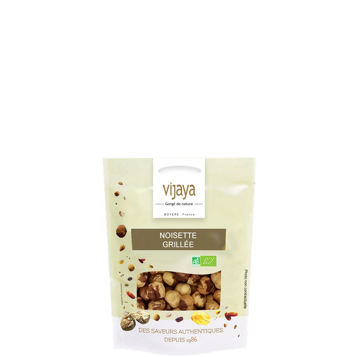 Noisettes décortiquées toastées bio* 125 g Noisettes décortiquées toastées bio* 125 g