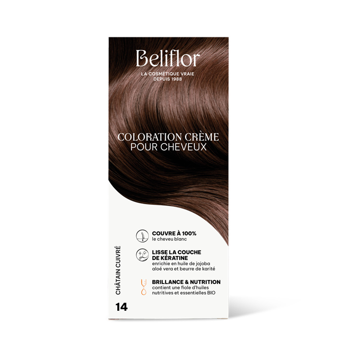 Nr.14 koperkleurig kastanjebruin 135 ml Nr.14 koperkleurig kastanjebruin 135 ml