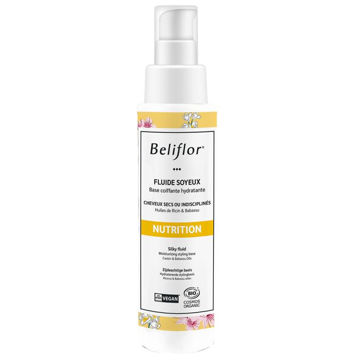 Nutrition fluide soyeux cheveux secs bio 125 g Nutrition fluide soyeux cheveux secs bio 125 g