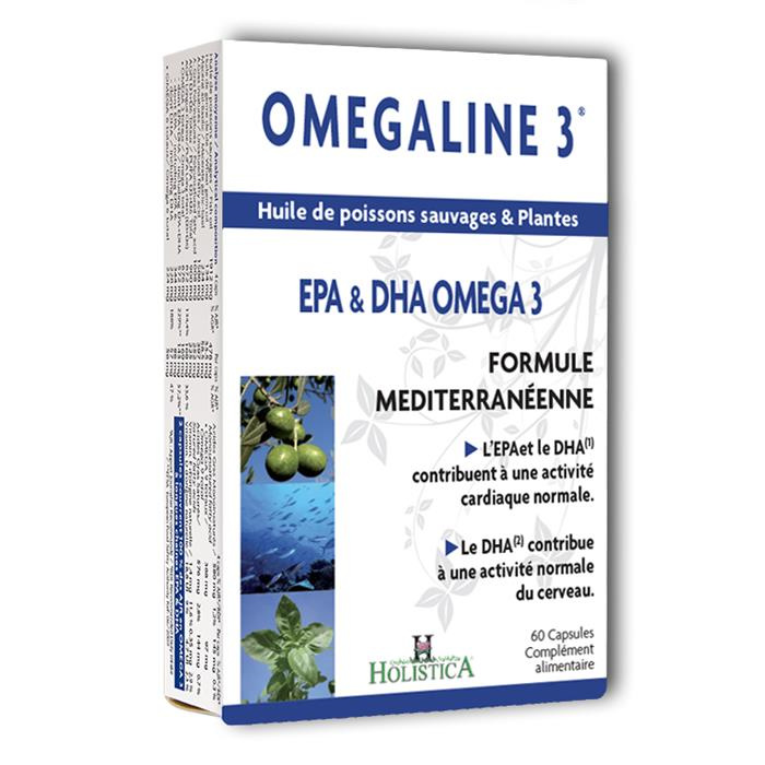 Omégaline 3 (omega 3-6-9)-CŒUR* PL 440/2 60 caps.
