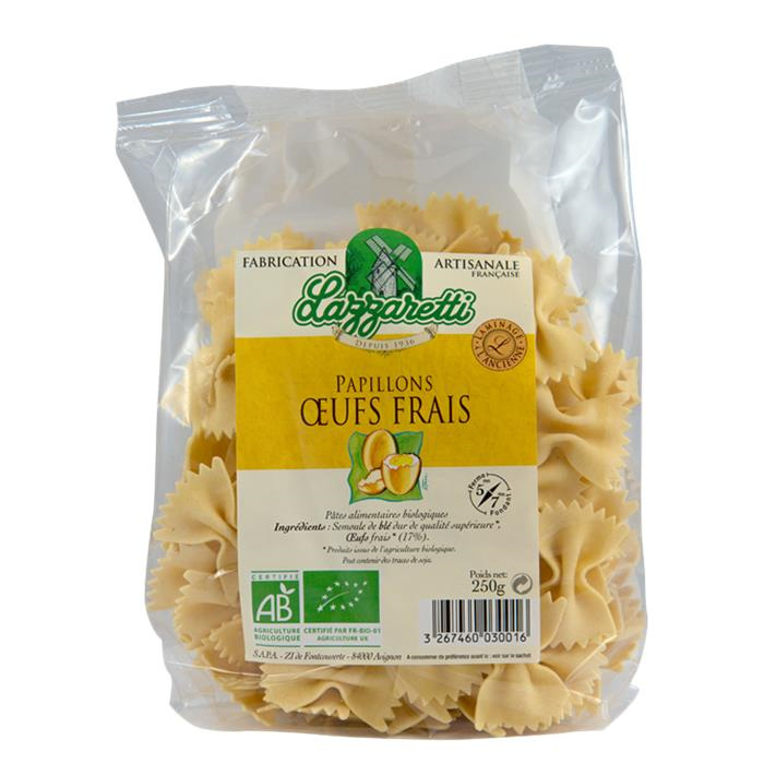 Papillons bio* 250 g Papillons bio* 250 g
