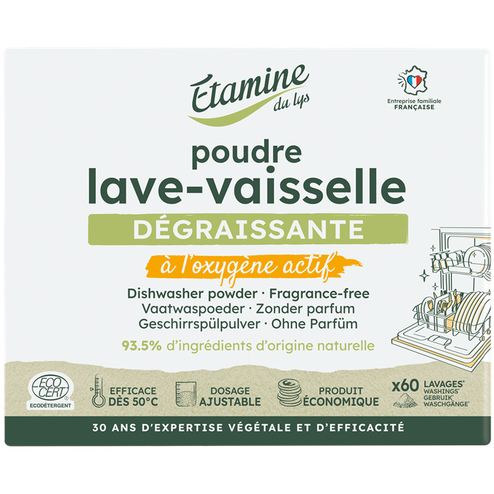 Poudre lave vaisselle 1,3 kg Poudre lave vaisselle 1,3 kg