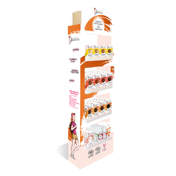 Présentoir couleur de Jeanne Présentoir couleur de Jeanne