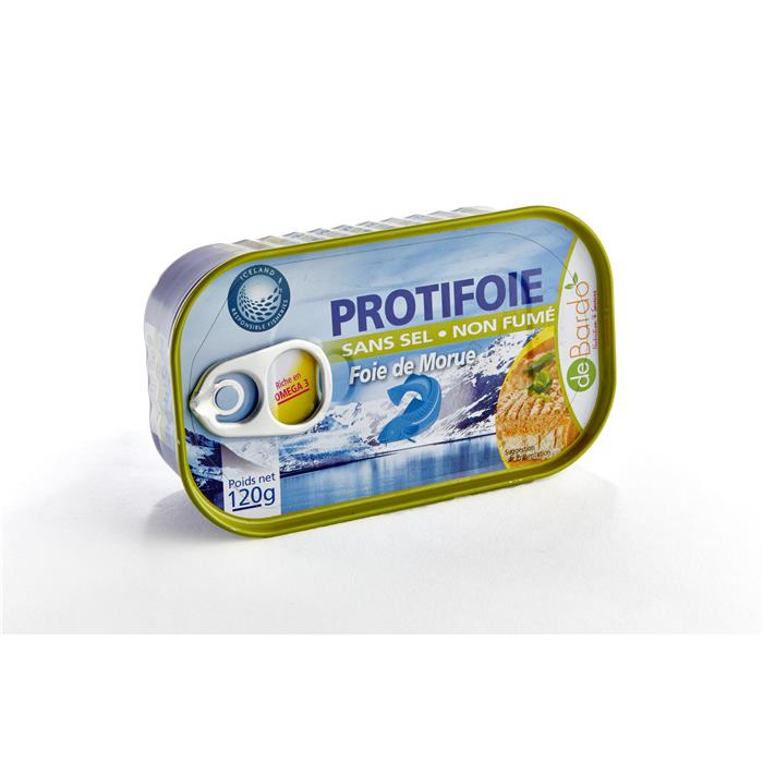 Protifoie de morue sans sel 120 g