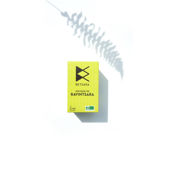 Ravintsara Infusie* kruidentheezakjes Bio 20 sachets Ravintsara Infusie* kruidentheezakjes Bio 20 sachets