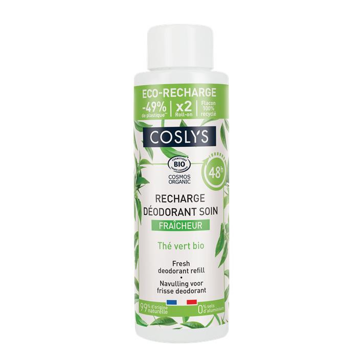 Recharge déodorant soin fraîcheur - Thé vert bio* 100 ml Recharge déodorant soin fraîcheur - Thé vert bio* 100 ml