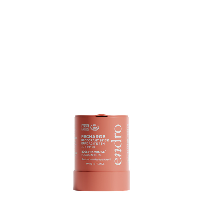 Recharge Déodorant Stick 48H* - Parfum Rose-Framboise 50 ml Recharge Déodorant Stick 48H* - Parfum Rose-Framboise 50 ml