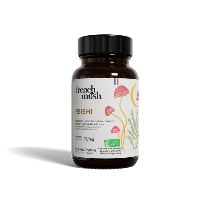 Reishi extract capsules PL 5103/8 56 gél. Reishi extract capsules PL 5103/8 56 gél.