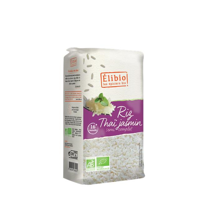 Riz thai semi-complet Thailande Bio* 1 kg Riz thai semi-complet Thailande Bio* 1 kg