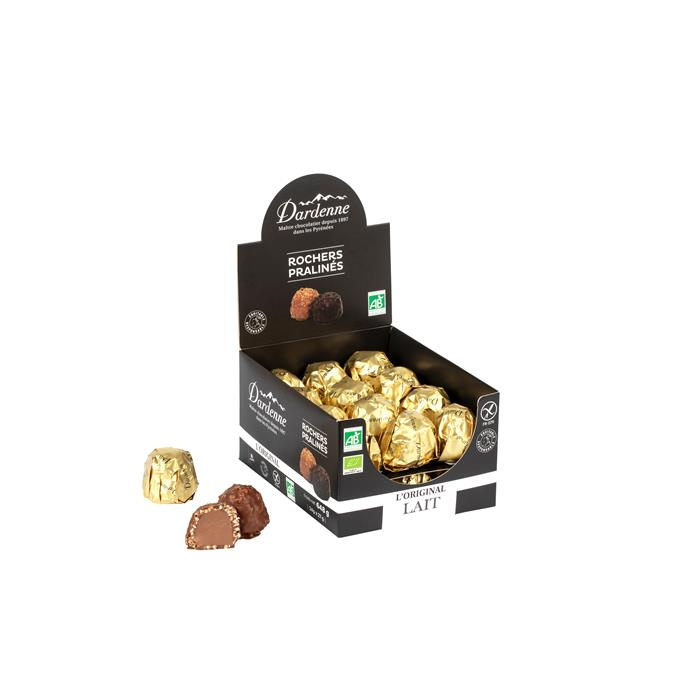 Rochers pralinés choco lait 24 unités* 648 g Rochers pralinés choco lait 24 unités* 648 g