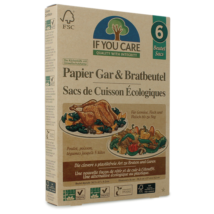Sacs de cuisson écologiques 6 u Sacs de cuisson écologiques 6 u