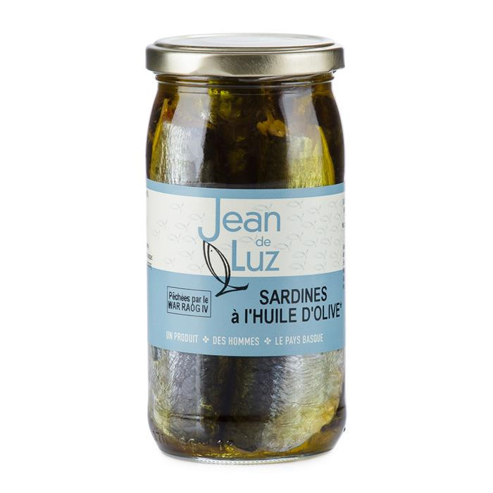 Sardines à l'huile olive bio 270 g