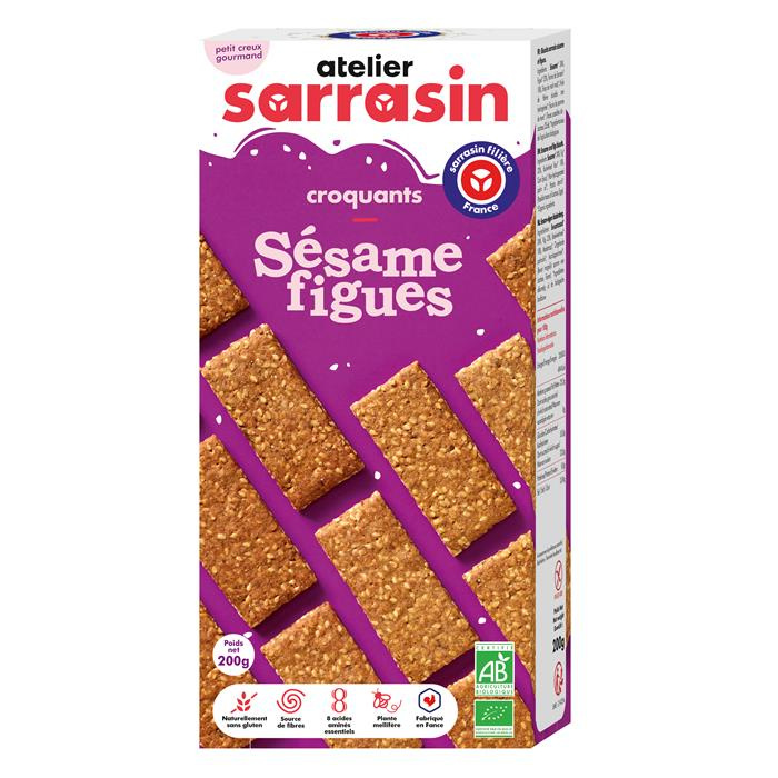 Sarrasin sésame figue S.G. bio* 200 g Sarrasin sésame figue S.G. bio* 200 g