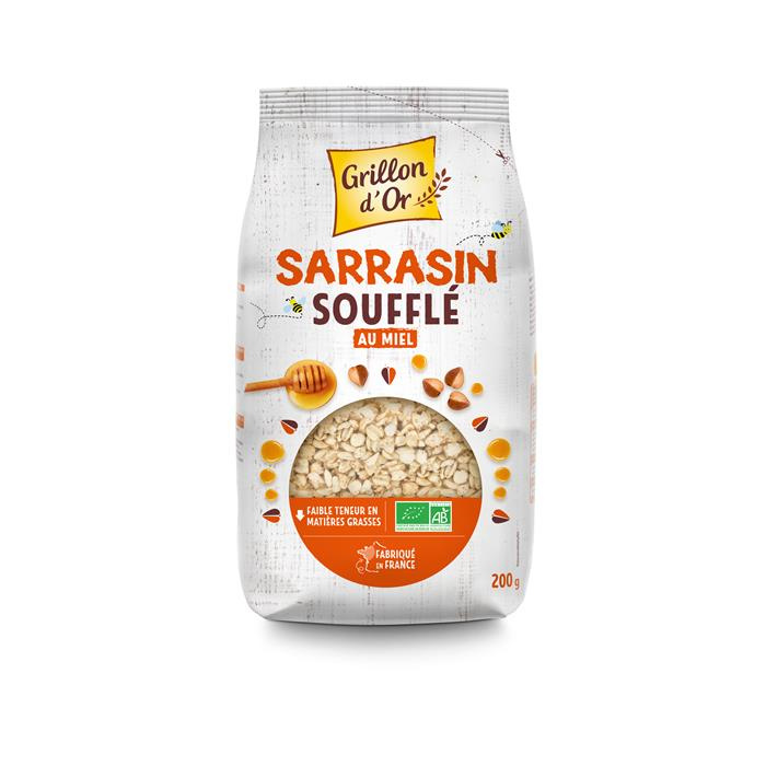 Sarrasin soufflé au miel bio* 200 g
