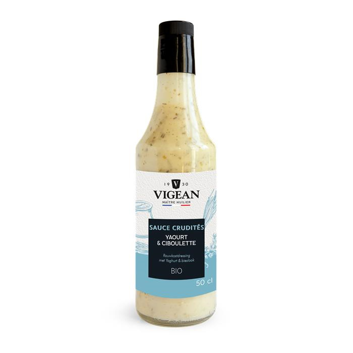 Sauce yaourt & ciboulette bio* 50 cl Sauce yaourt & ciboulette bio* 50 cl