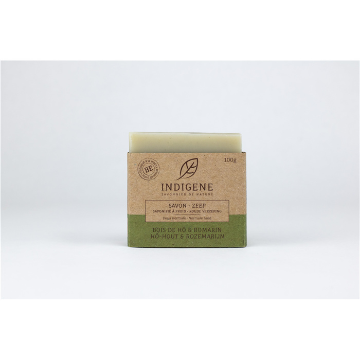Savon à froid romarin & bois de hô 100 g Savon à froid romarin & bois de hô 100 g