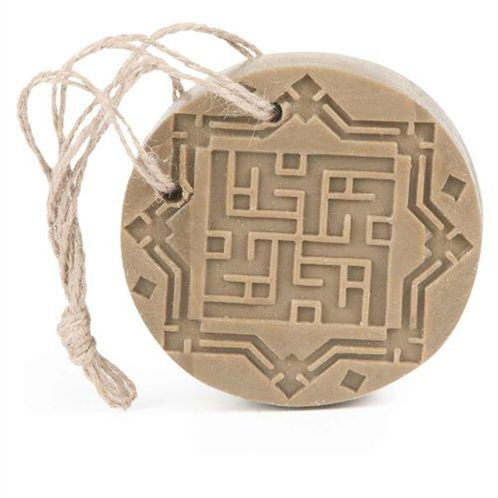 Savon Alep 5% avec cordon-motif oriental 150 g Savon Alep 5% avec cordon-motif oriental 150 g