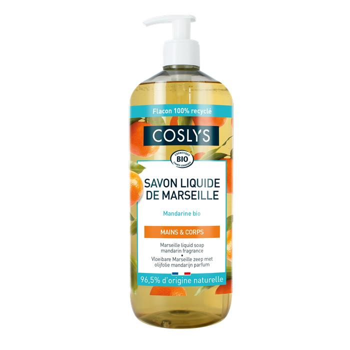 Savon liquide Marseille mandarine 1 L Savon liquide Marseille mandarine 1 L