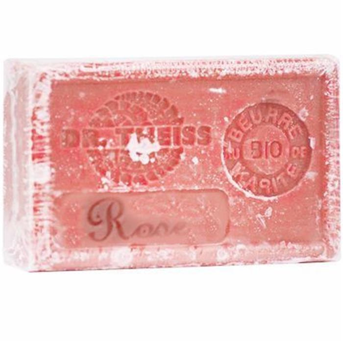 Savon marseille rose et beurre de karité bio* 125 g Savon marseille rose et beurre de karité bio* 125 g
