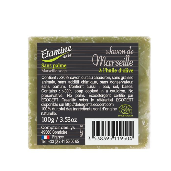 Savon Marseille vert 100 g Savon Marseille vert 100 g