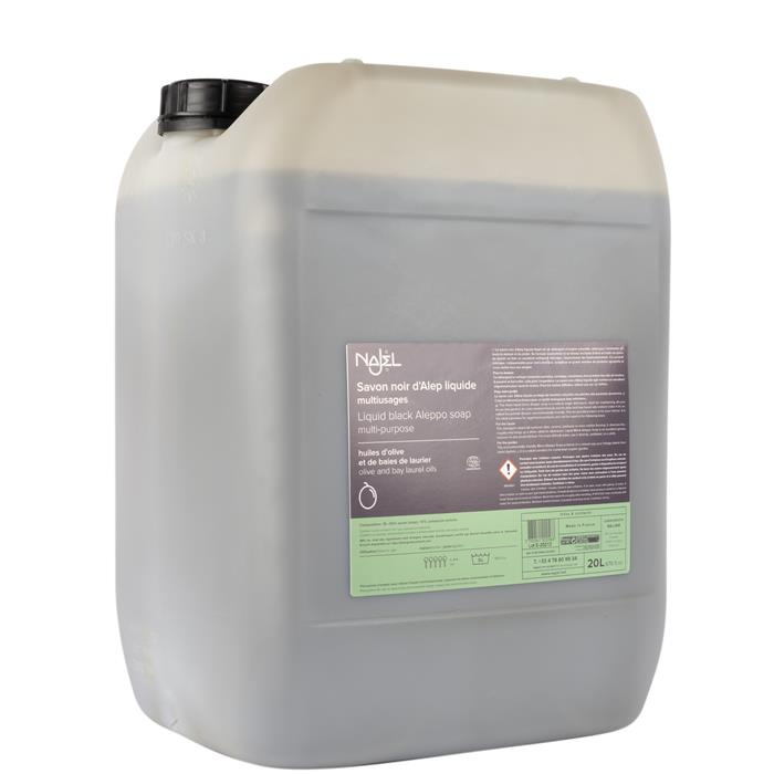 Savon noir d'Alep liquide - à l'huile d'olive 20 L Savon noir d'Alep liquide - à l'huile d'olive 20 L
