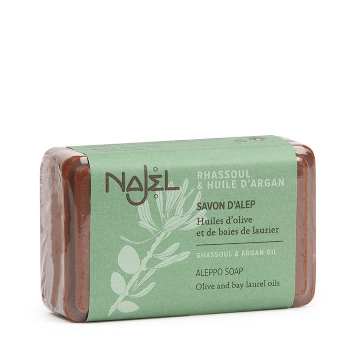 Savonnette Alep argan rhassoul 100 g Savonnette Alep argan rhassoul 100 g