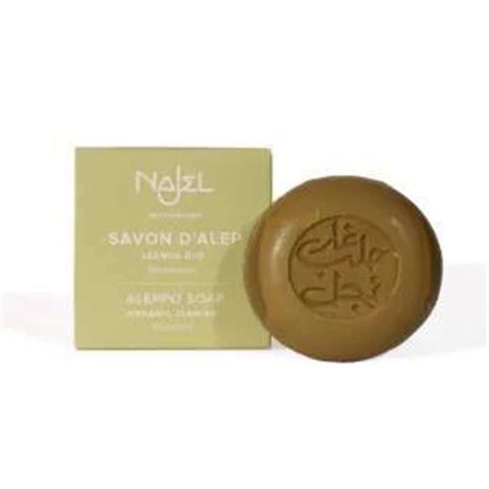 Savonnette d'Alep au jasmin bio* 100 g Savonnette d'Alep au jasmin bio* 100 g