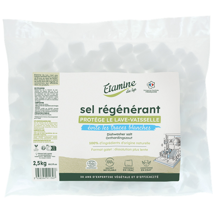 Sel régénérant lave vaisselle 2,5 kg Sel régénérant lave vaisselle 2,5 kg