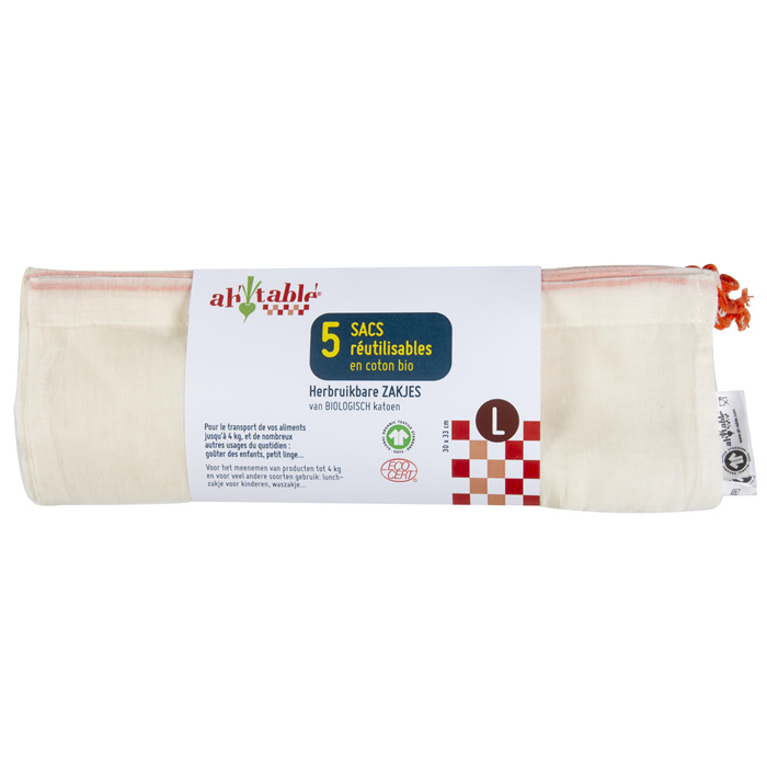 Set van 5 zakken maat L 1 X 5 sacs Set van 5 zakken maat L 1 X 5 sacs