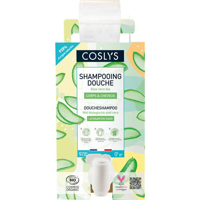 Shampooing douche aloe vera - casquette 10 kg Shampooing douche aloe vera - casquette 10 kg