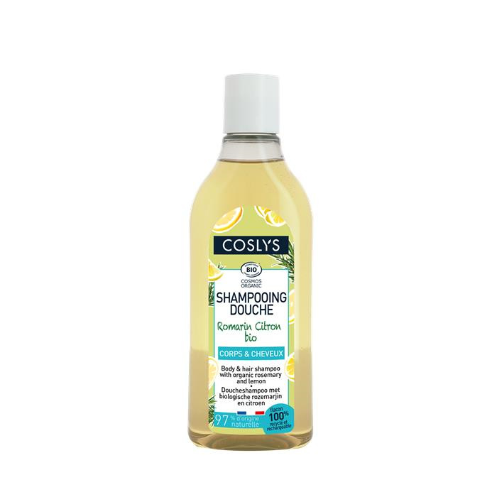 Shampooing douche romarin et citron bio 250 ml Shampooing douche romarin et citron bio 250 ml