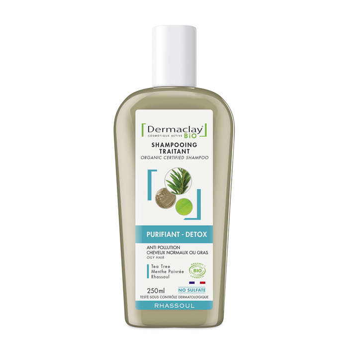 Shampooing purifiant detox  bio* 250 ml