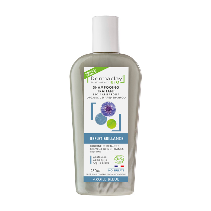 Shampooing reflets brillance cheveux gris 250 ml Shampooing reflets brillance cheveux gris 250 ml