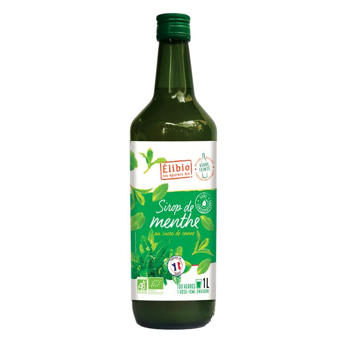 Sirop de menthe bio* 1 L Sirop de menthe bio* 1 L