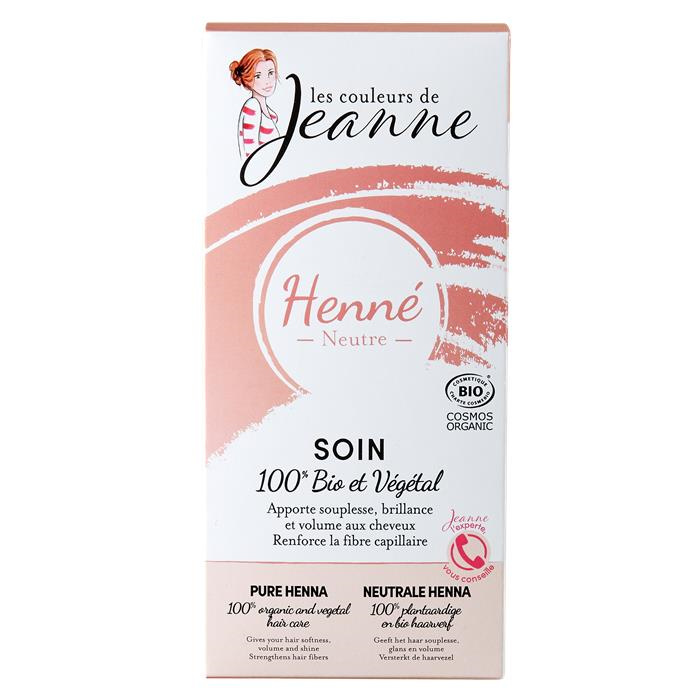 Soin 100% bio & végétal - henné neutre 2 x 50 g Soin 100% bio & végétal - henné neutre 2 x 50 g