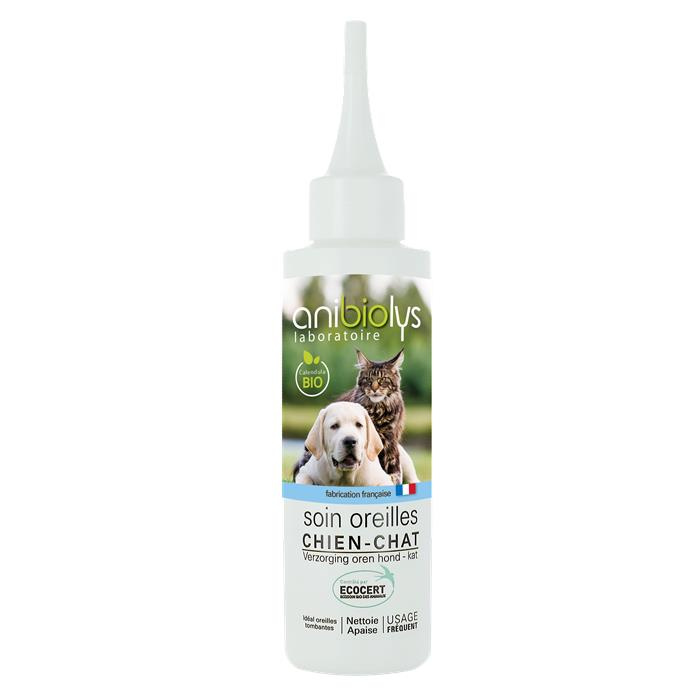 Soin des oreilles chien-chat 125 ml