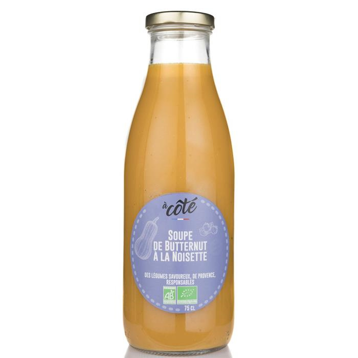 Soupe de butternut à la noisette bio* 75 cl Soupe de butternut à la noisette bio* 75 cl